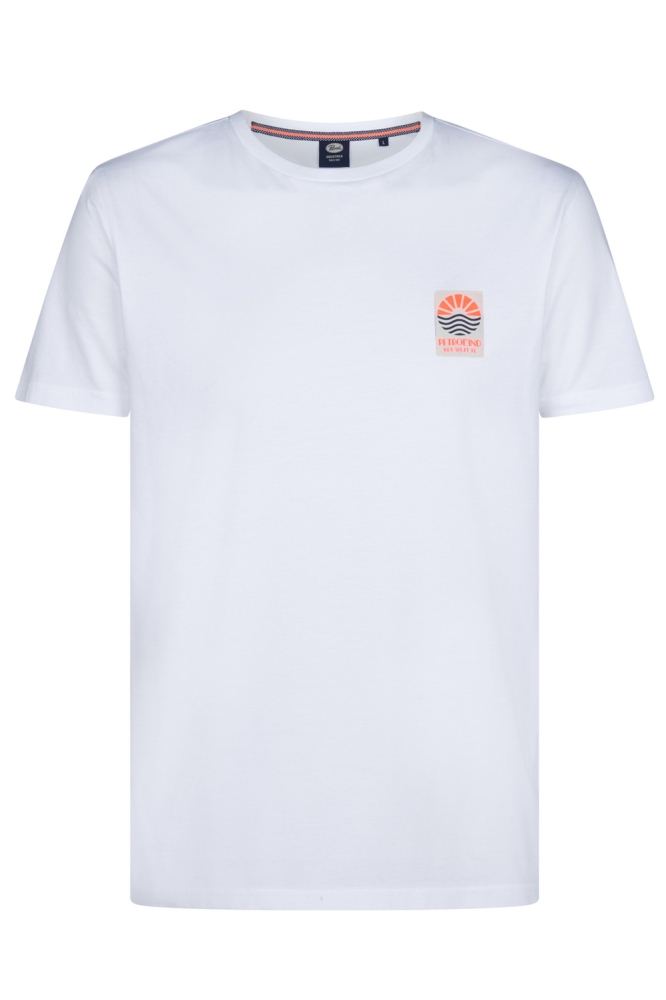 T SHIRT MET RONDE HALS M 1050 TSR624 0000 Bright White